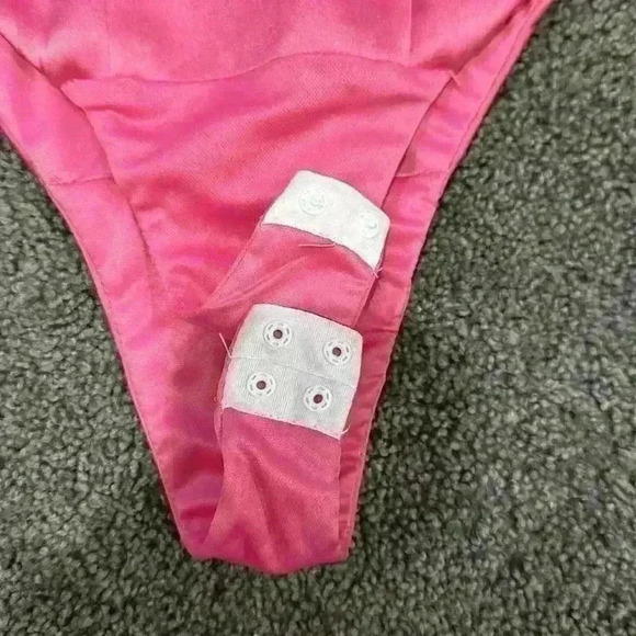 Zara satin effect bustier bodysuit - Picture 3 of 4